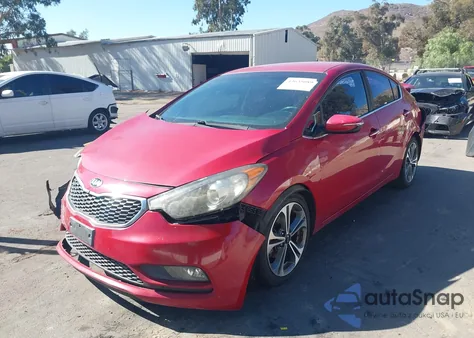 2016 Kia Forte Ex from USA, damaged, VIN KNAFX4A8XG5613688